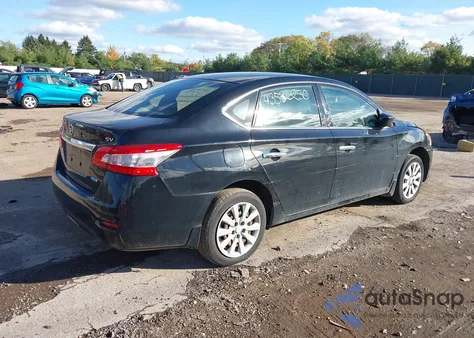 2014 Nissan Sentra Sv z USA, uszkodzony, nr VIN 3N1AB7APXEY312376